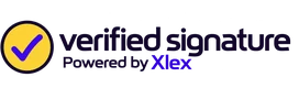 Verified Signature – Powered by xlex